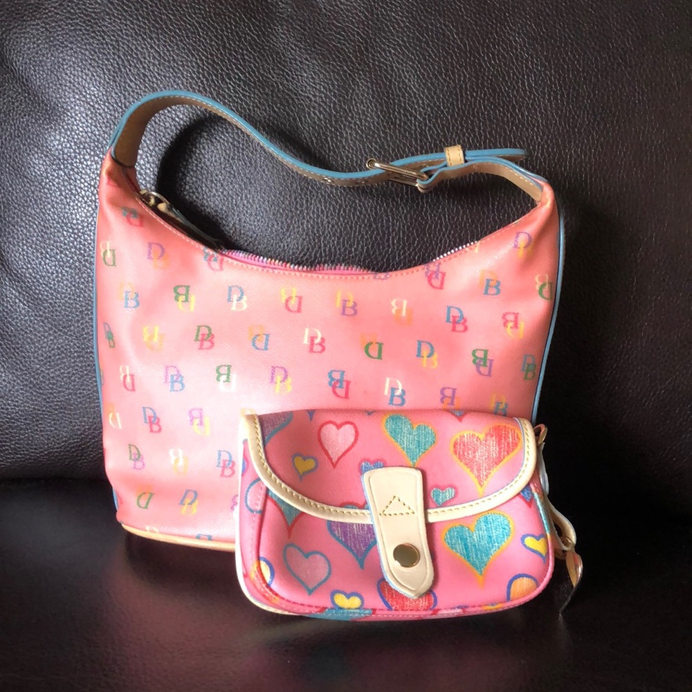 Dooney and Bourke bucket bag with matching wallet